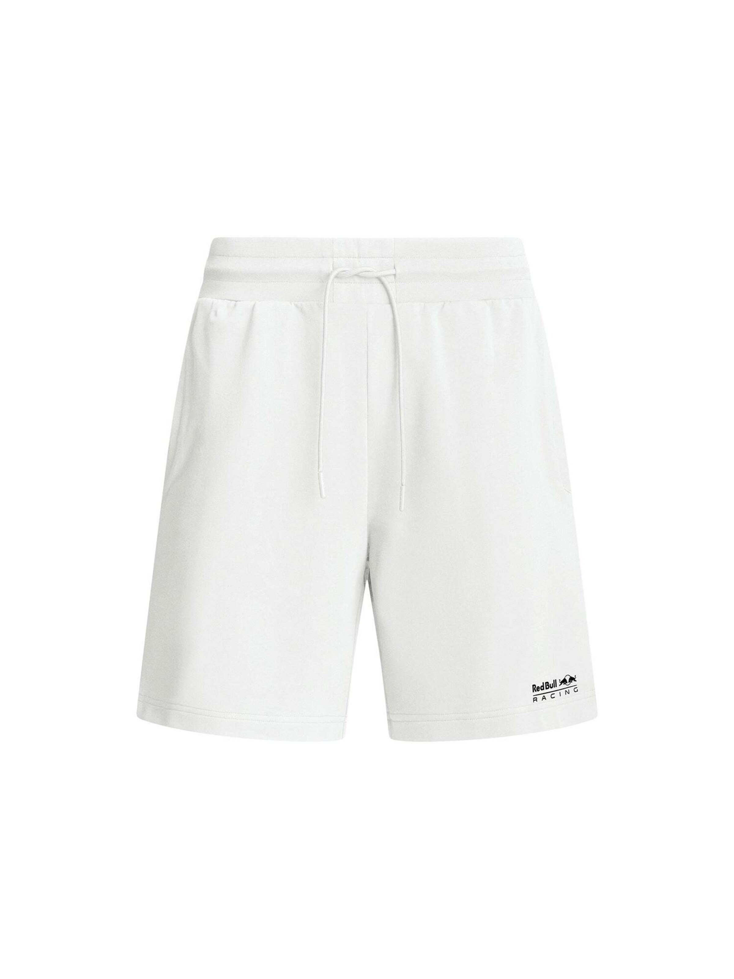 Red Bull Racing x Pepe Jeans Trousers 'Essential' in White: front