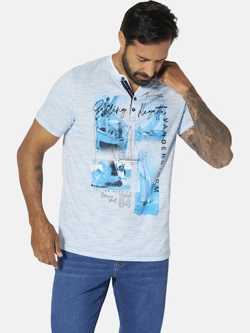 Jan Vanderstorm Shirt 'Tjelvar' in White