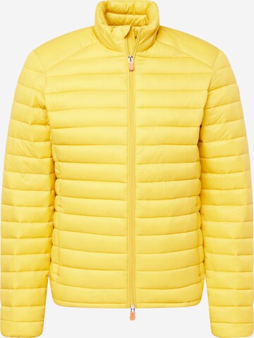 Veste mi-saison SAVE THE DUCK en jaune : devant