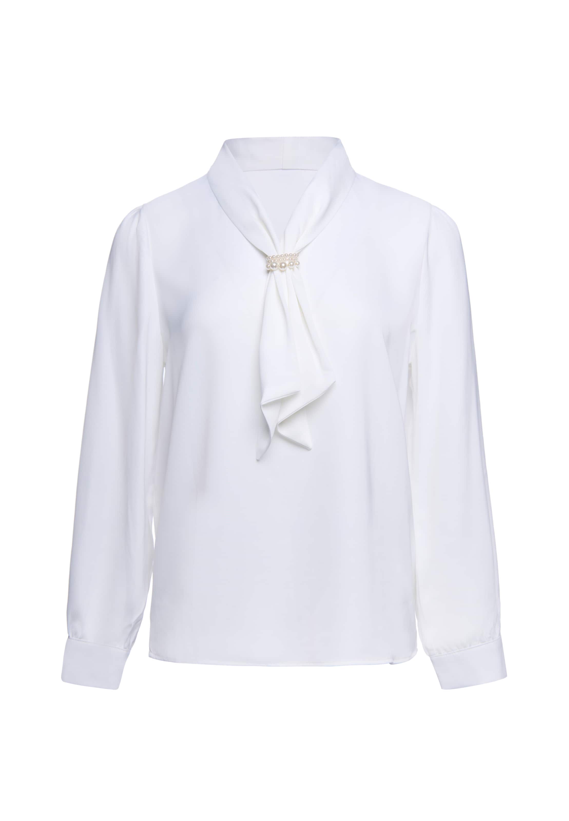 usha BLACK LABEL - Blusa en blanco: frente
