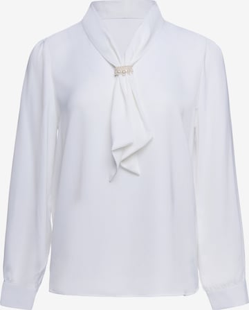 usha BLACK LABEL - Blusa en blanco: frente