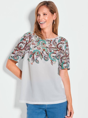 T-shirt Goldner en blanc : devant