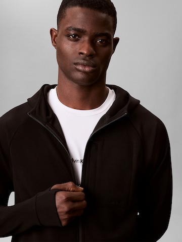 Calvin Klein Sweat jacket in Brown