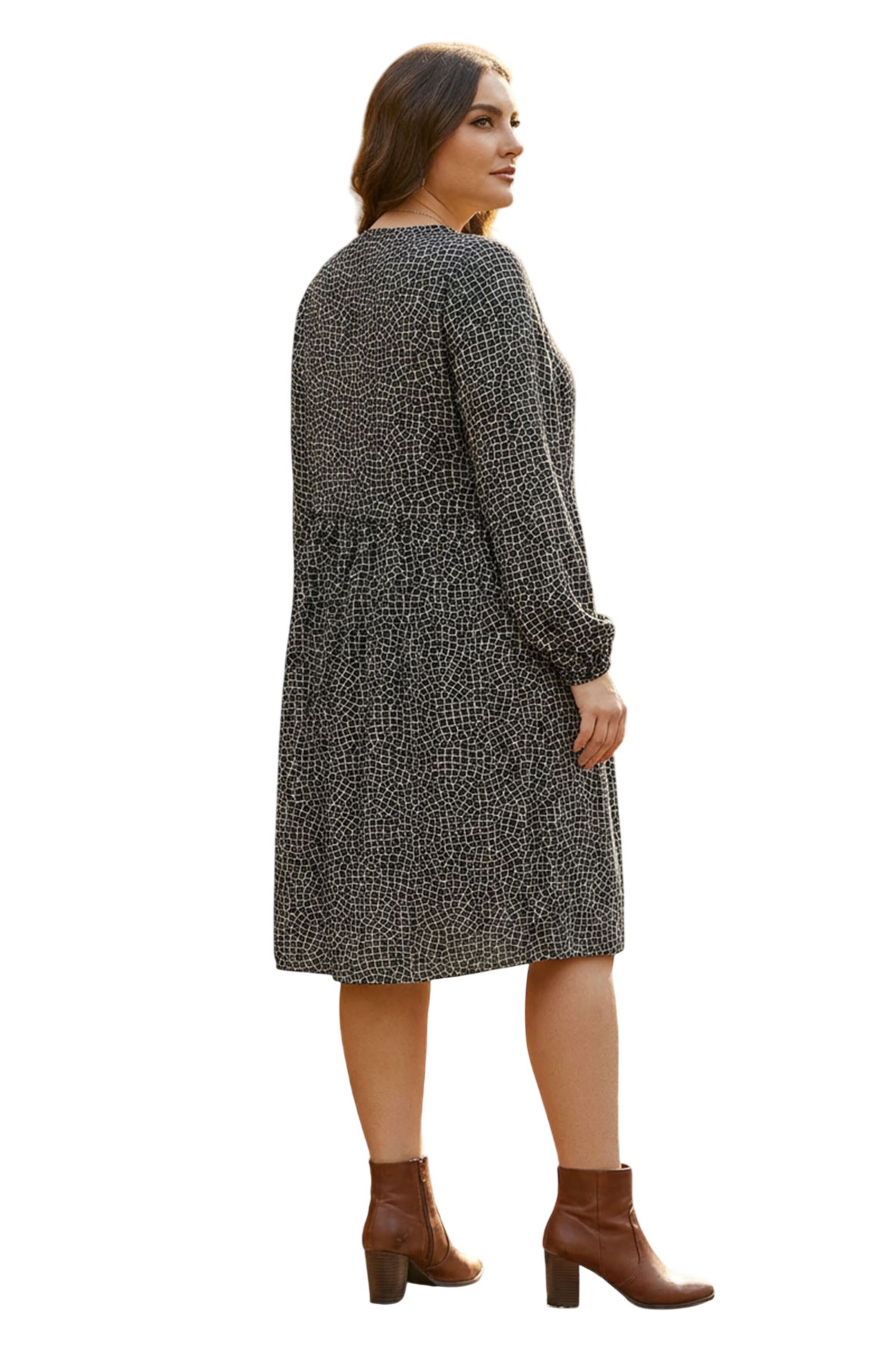 Stil Diva Jurk in Zwart