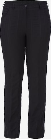 KjBRAND Regular Hose 'Bea' in Schwarz: Vorderseite
