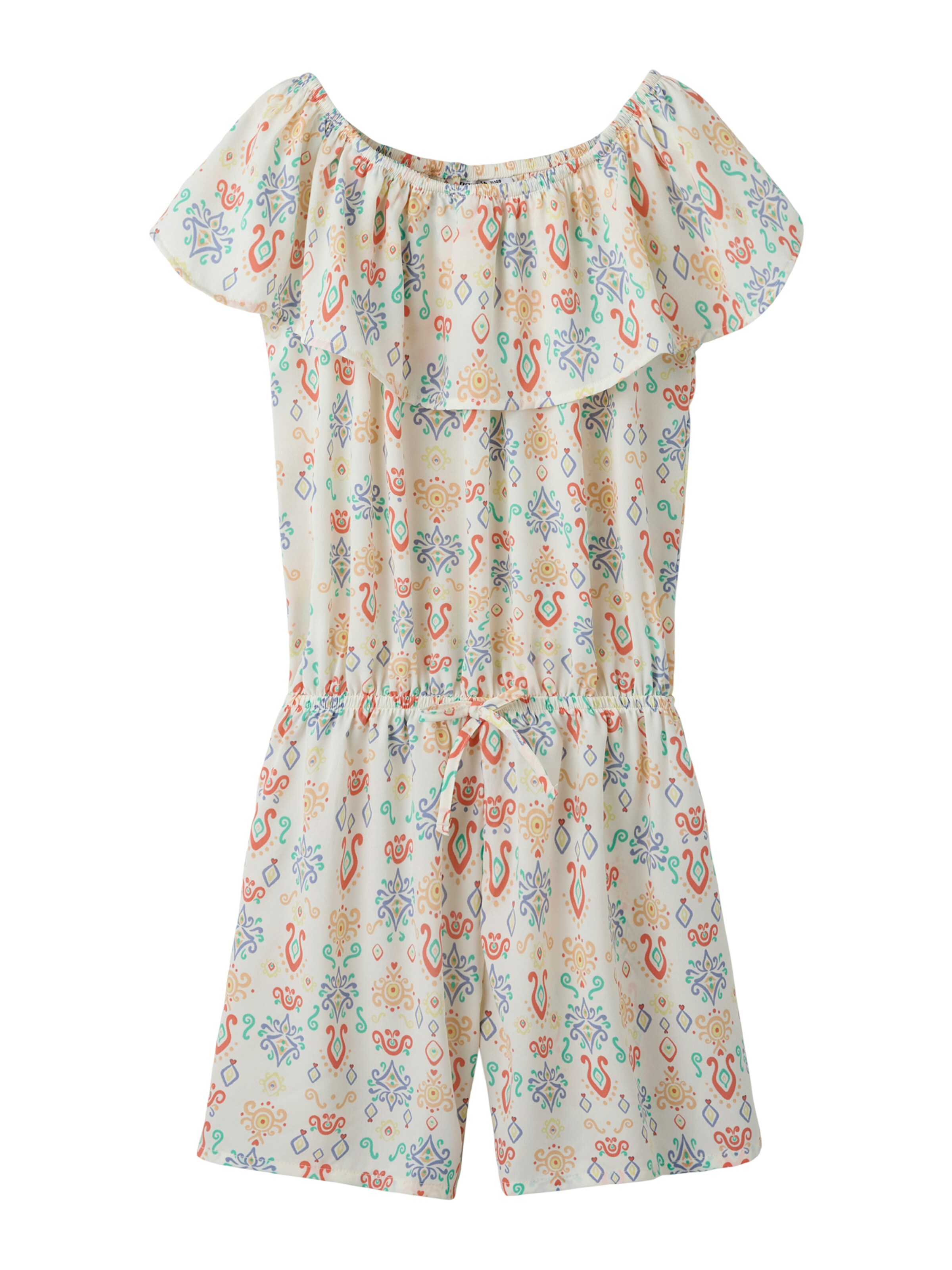 NAME IT Overal 'NKFVINAYA' - Biela: predná strana