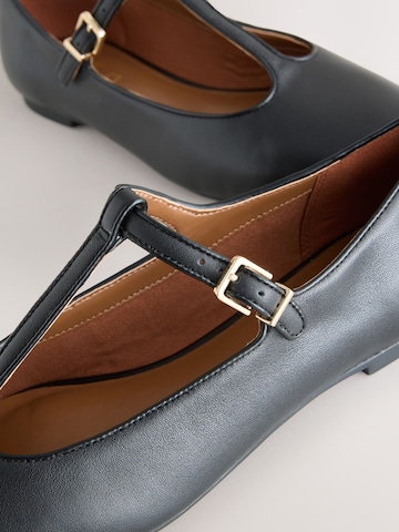 Ballerines à lanières 'Forever Comfort®' Next en noir