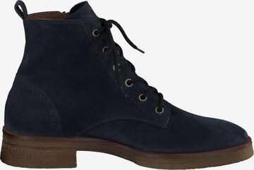 Paul Green Lace-Up Ankle Boots in Blue