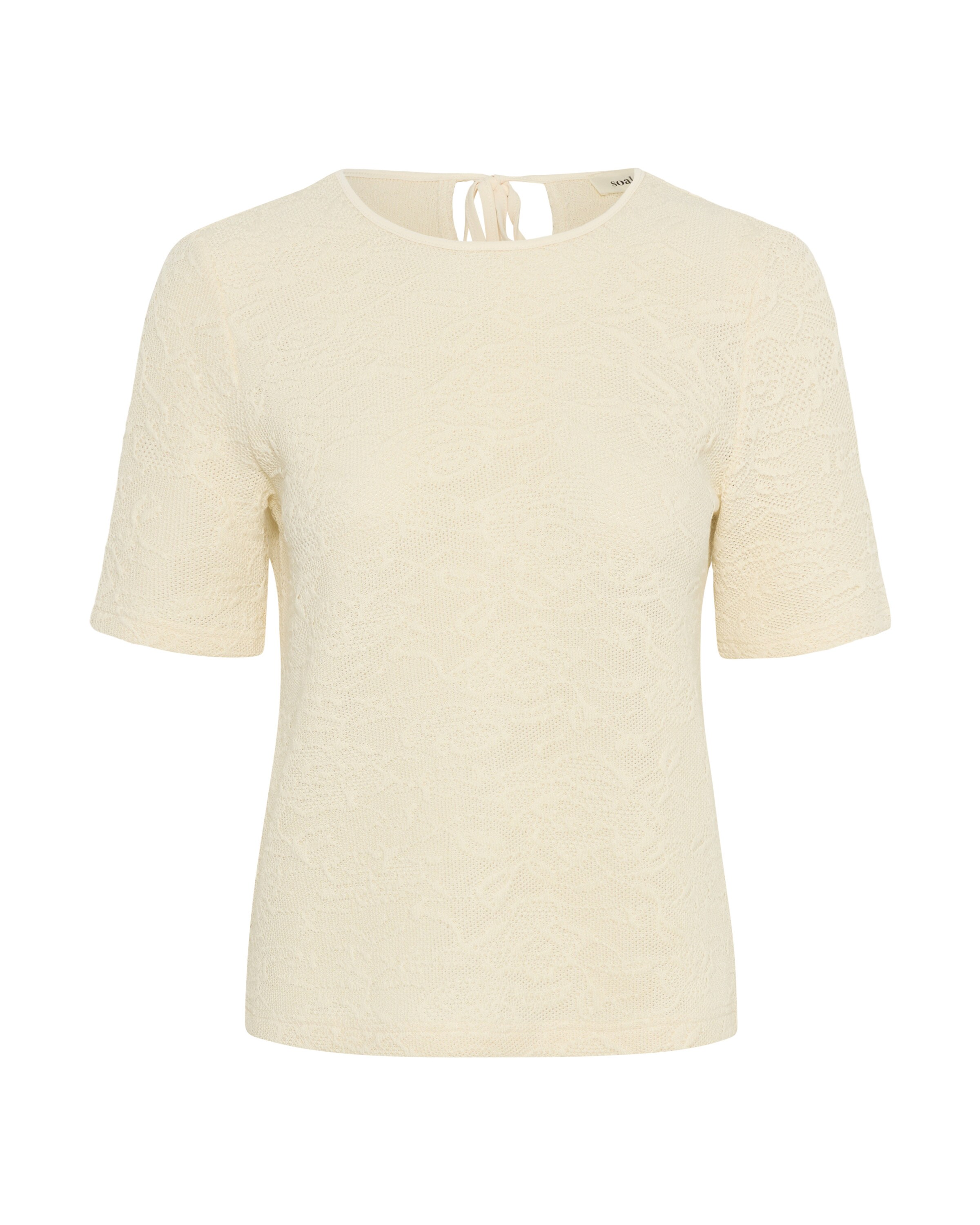 SOAKED IN LUXURY Chemisier 'Lupina Claudetta' en crème, Vue avec produit