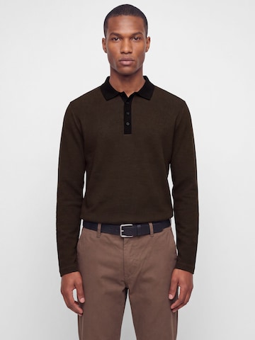JACK & JONES - Camiseta en marrón: frente