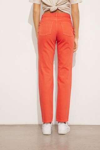 regular Jeans 'Bree' di Envii in arancione