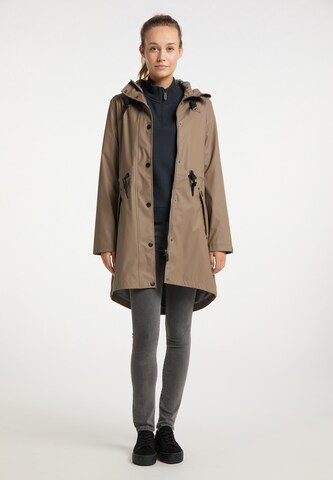 ICEBOUND Raincoat in Brown