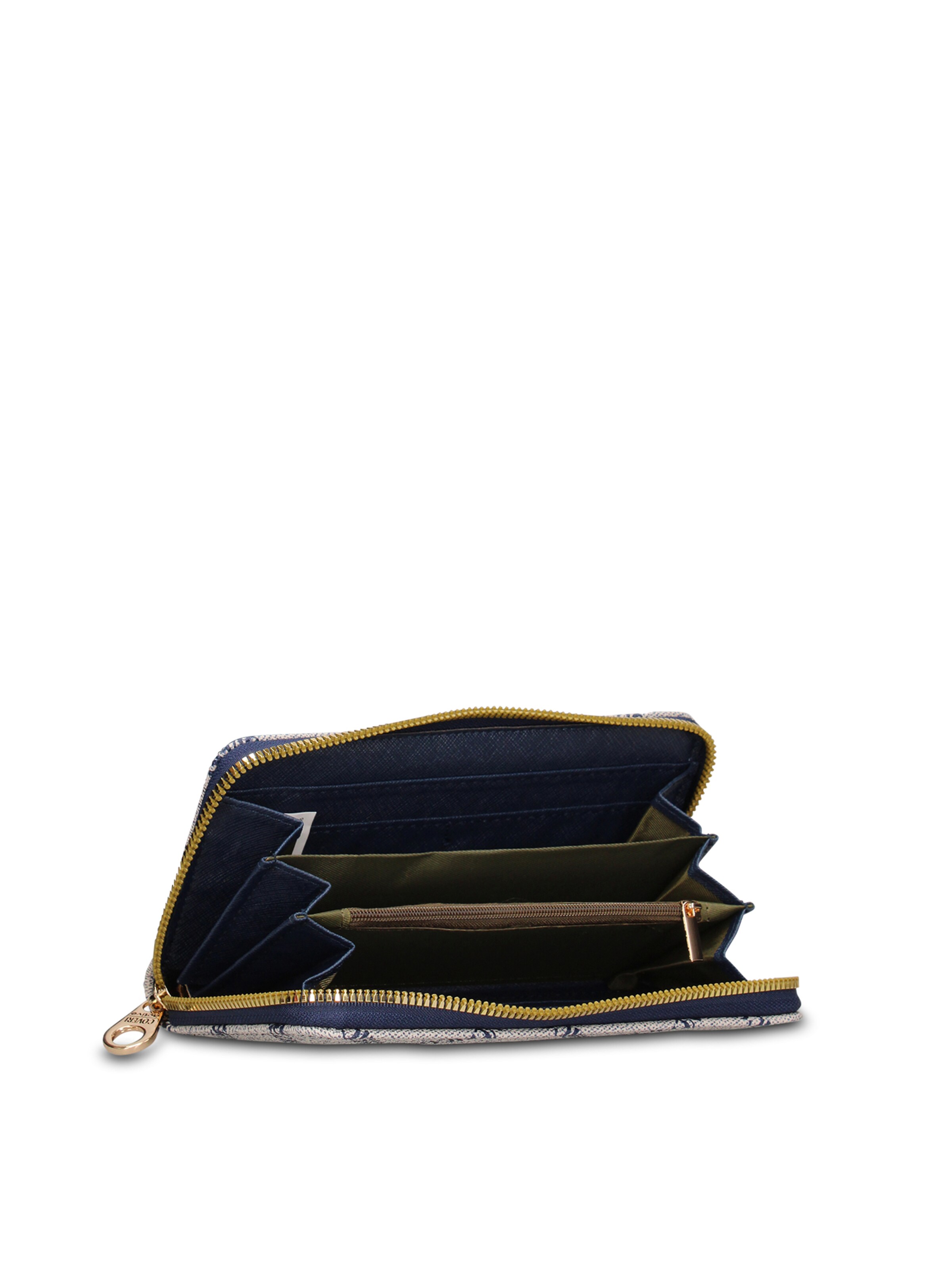Portamonete 'Portafoglio donna con zip Coveri Collection' di Coveri Collection in blu
