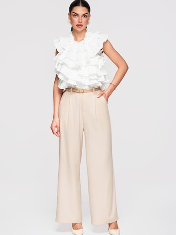 Ombre Regular Broek in Beige