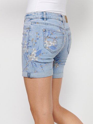 KOROSHI Regular Shorts in Blau