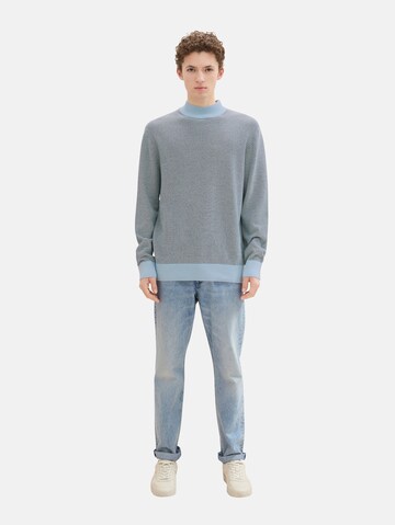 TOM TAILOR DENIM Sweater in Blue