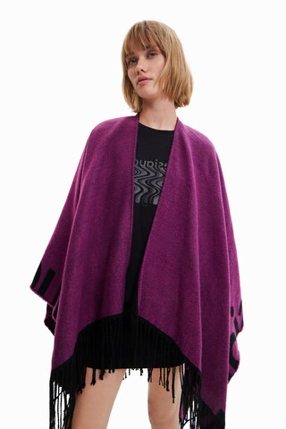 Desigual Cape in Lila: voorkant