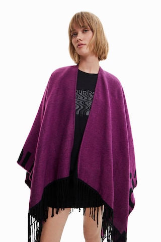 Desigual Cape in Lila: voorkant