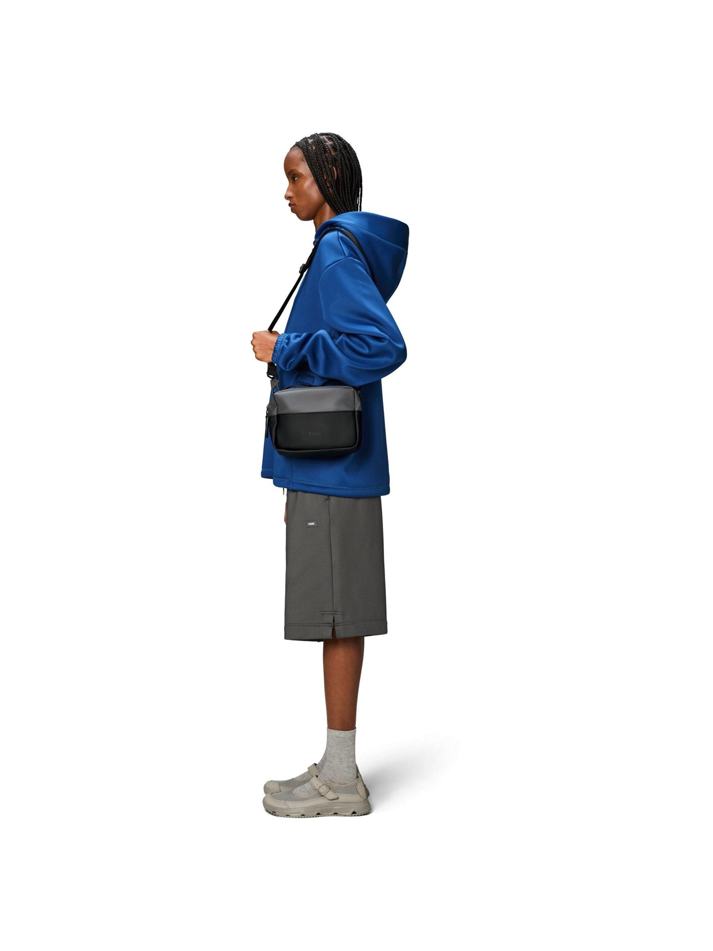 RAINS Crossbody bag 'Split' in Black