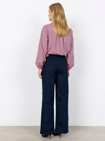 Soyaconcept Regular Trousers 'Soyaconcept Bess 2-B navy' in Blue