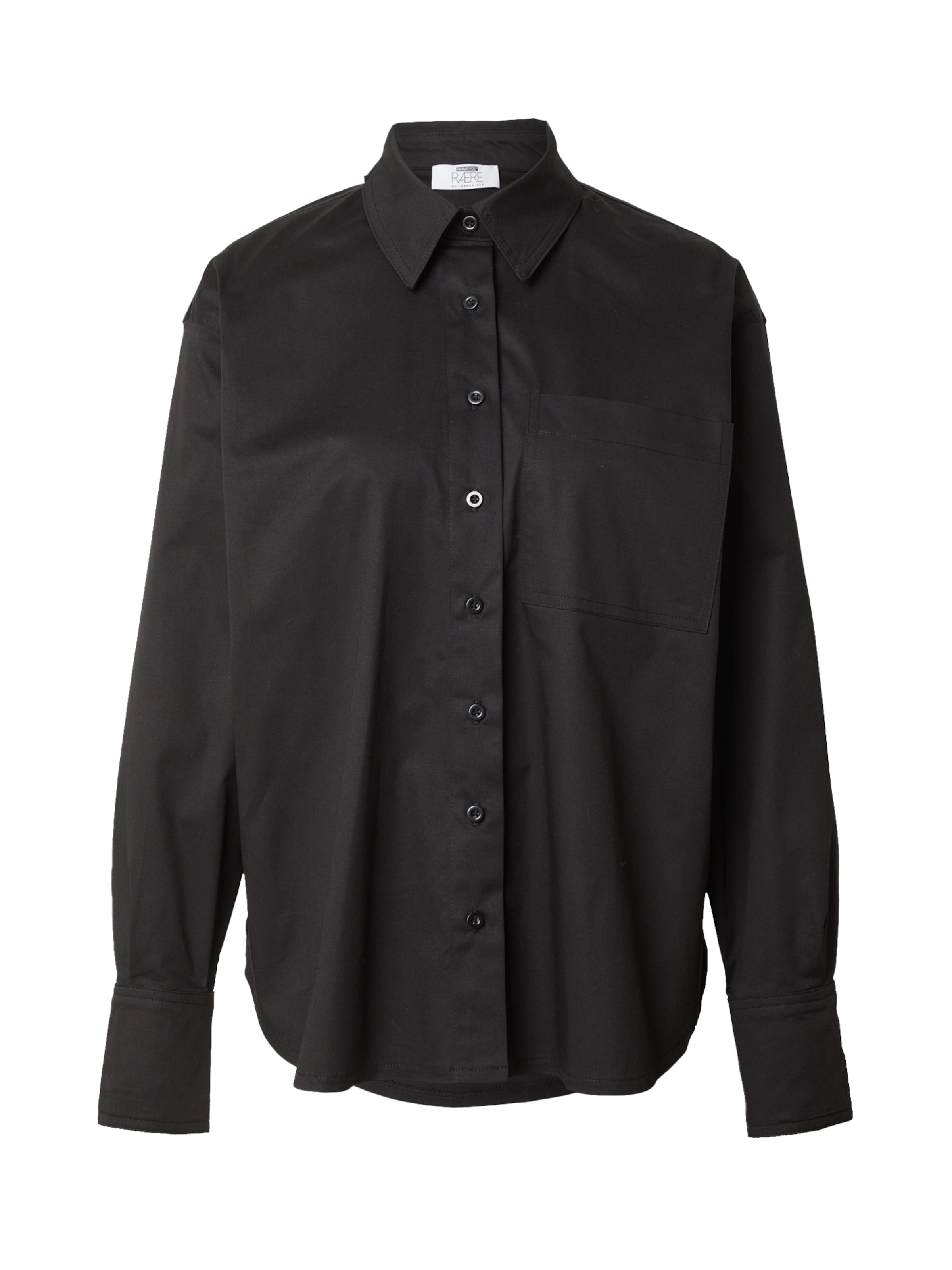 RÆRE by Lorena Rae Chemisier 'Darina' en noir, Vue avec produit