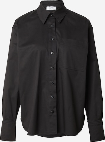 RÆRE by Lorena Rae Blouse 'Darina' in Black: front