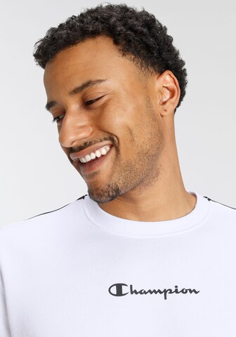 Sweat-shirt Champion Authentic Athletic Apparel en blanc