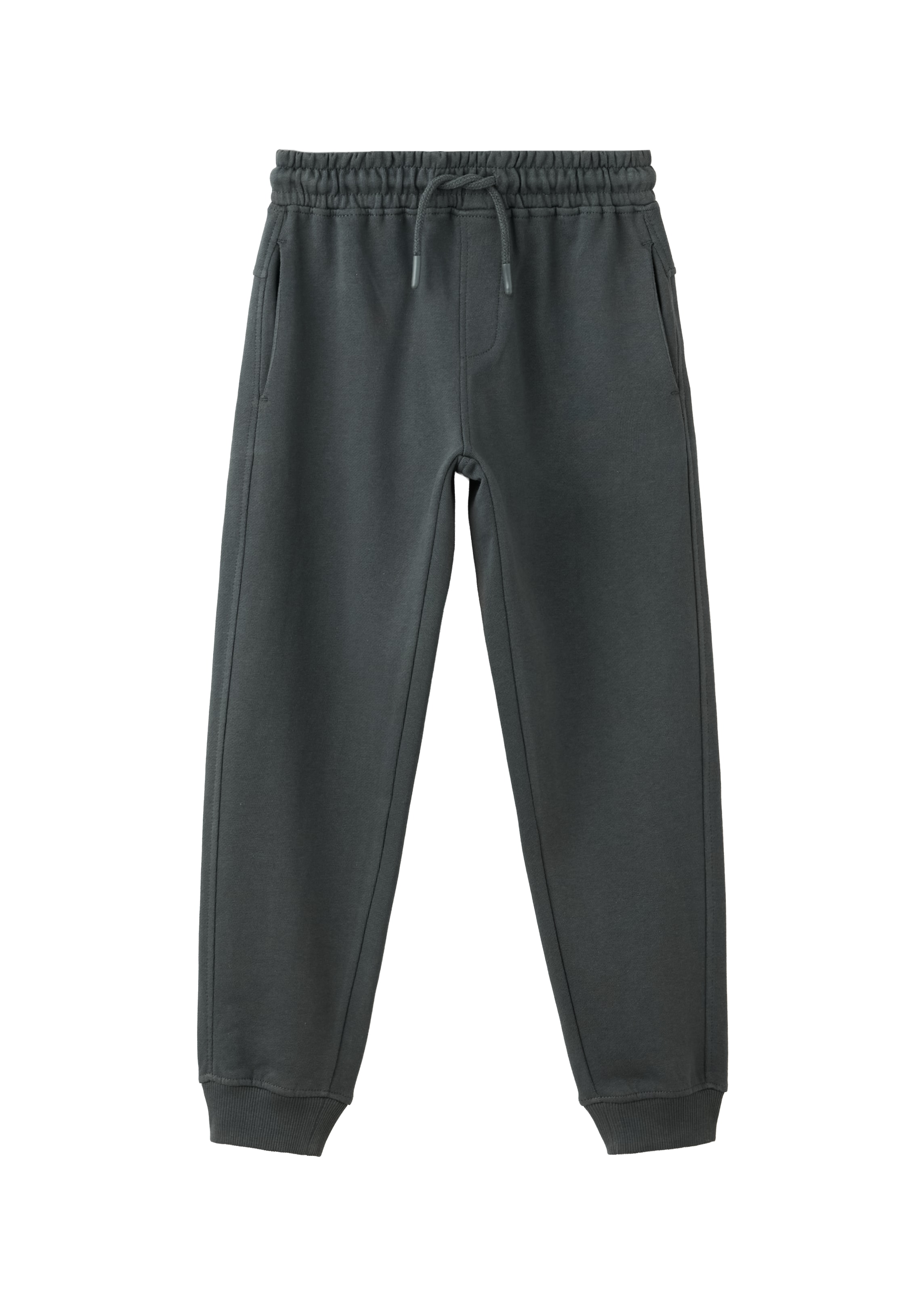 Effilé Pantalon 'FRANCIA' MANGO KIDS en gris : devant