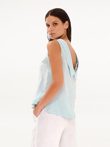 Haris Cotton Top w kolorze niebieski