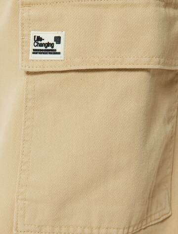 Koton Tapered Cargo trousers in Beige