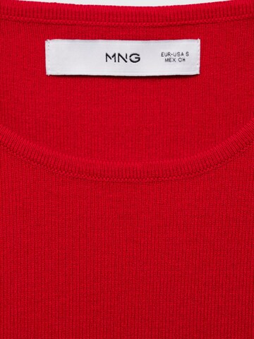MANGO Knitted top 'HERNAN' in Red