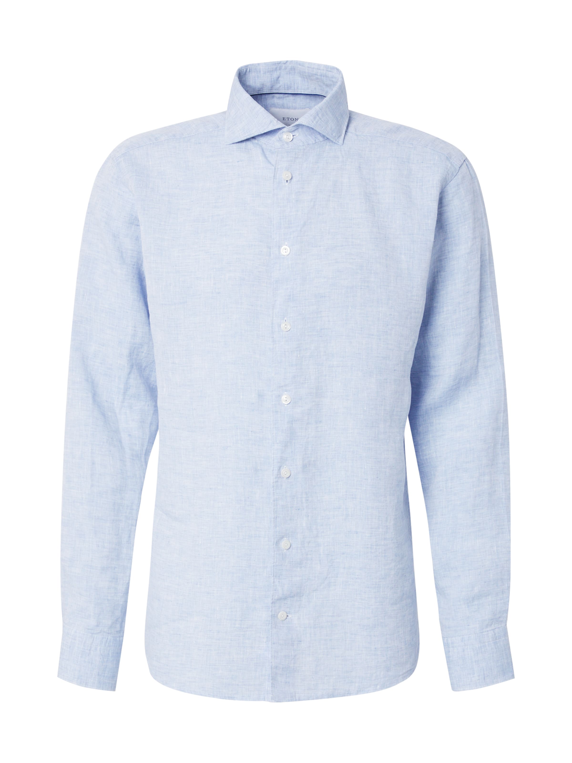 ETON Regularny krój Koszula w kolorze niebieski: przód