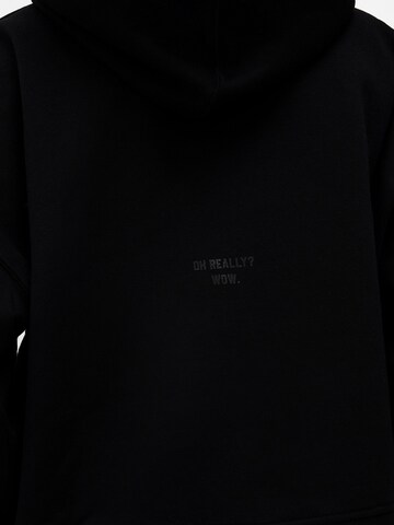 Bershka Sweatshirt in Schwarz