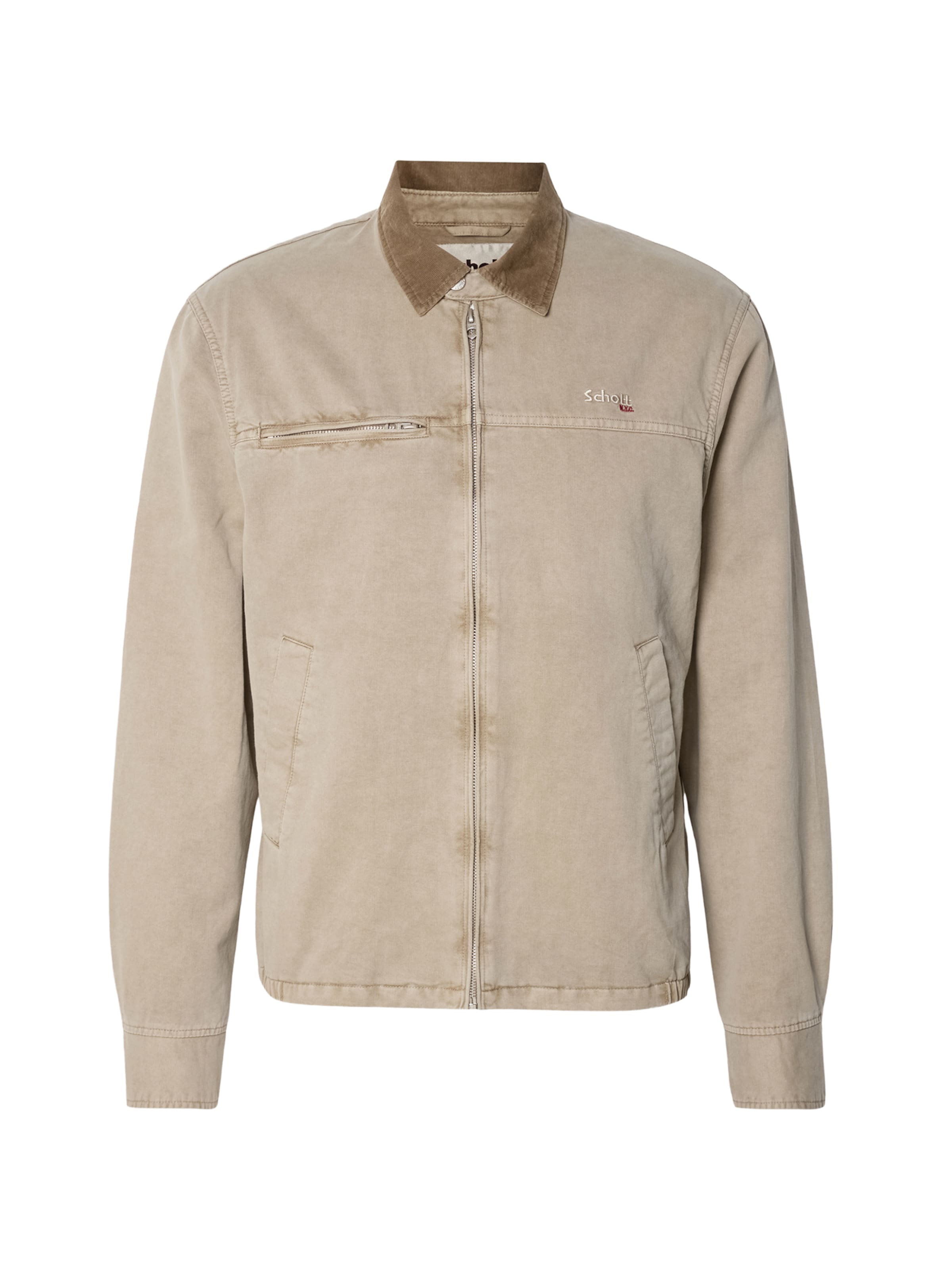 Schott NYC Overgangsjakke i grå: forside