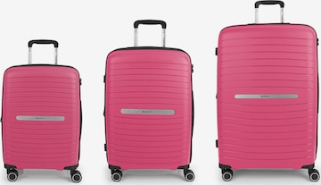 Set di valigie di Gabol in rosa: frontale