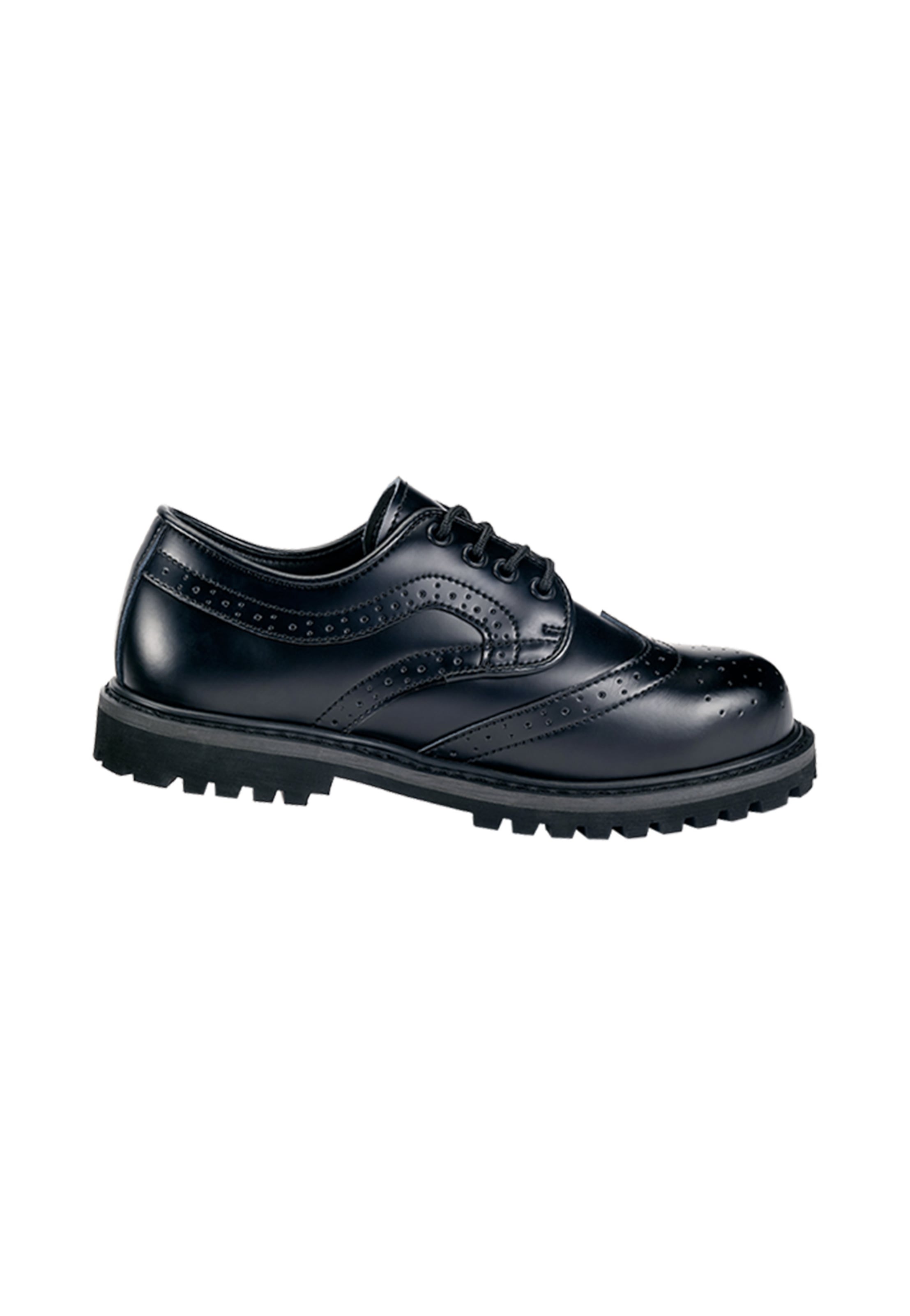 Chaussure à lacets 'Budapester Phantom' Brandit en noir