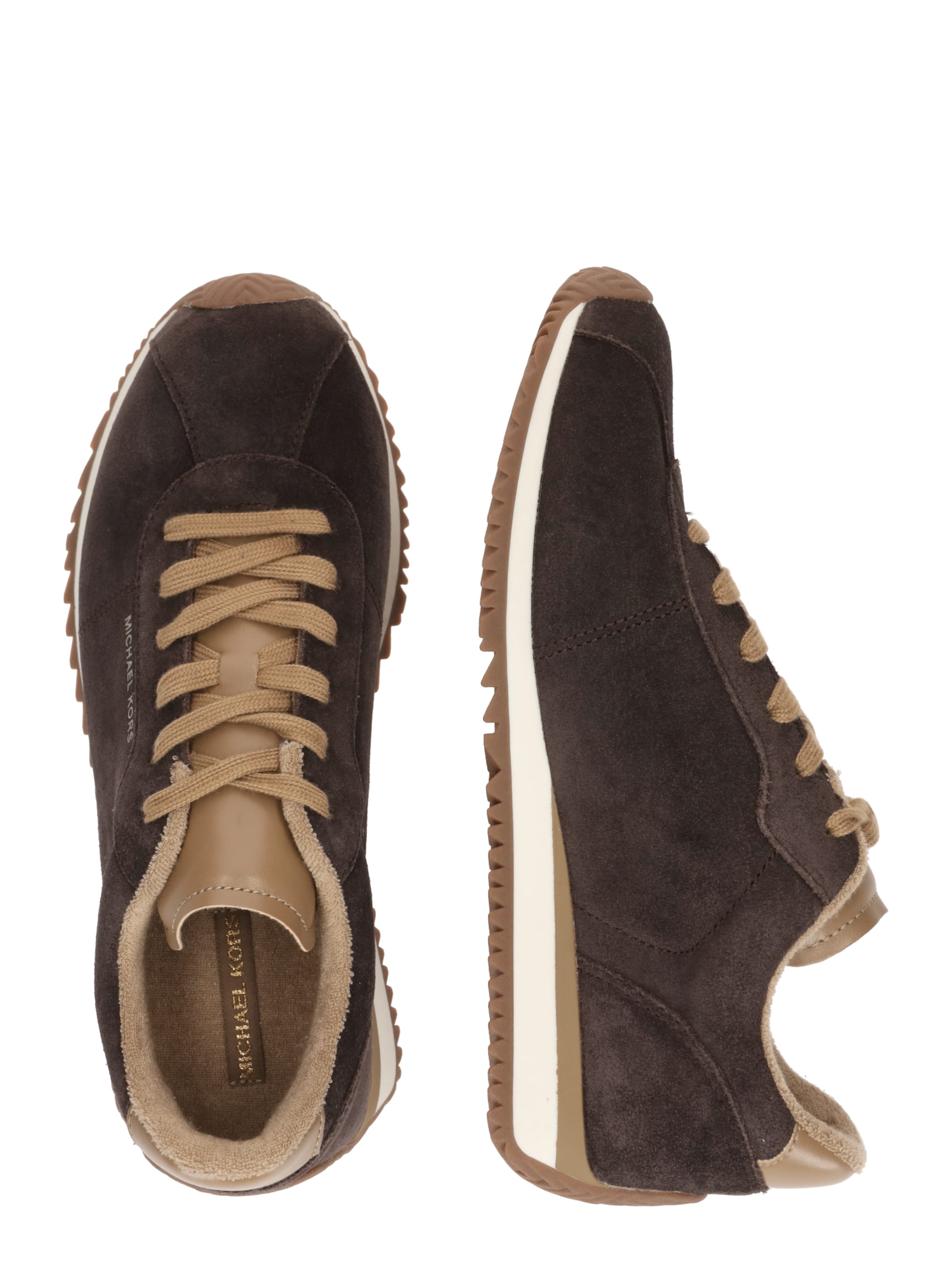 MICHAEL Michael Kors Låg sneaker 'Rhodes' i brun