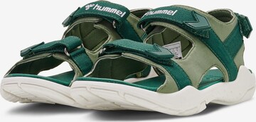 Hummel Sandalen in Groen