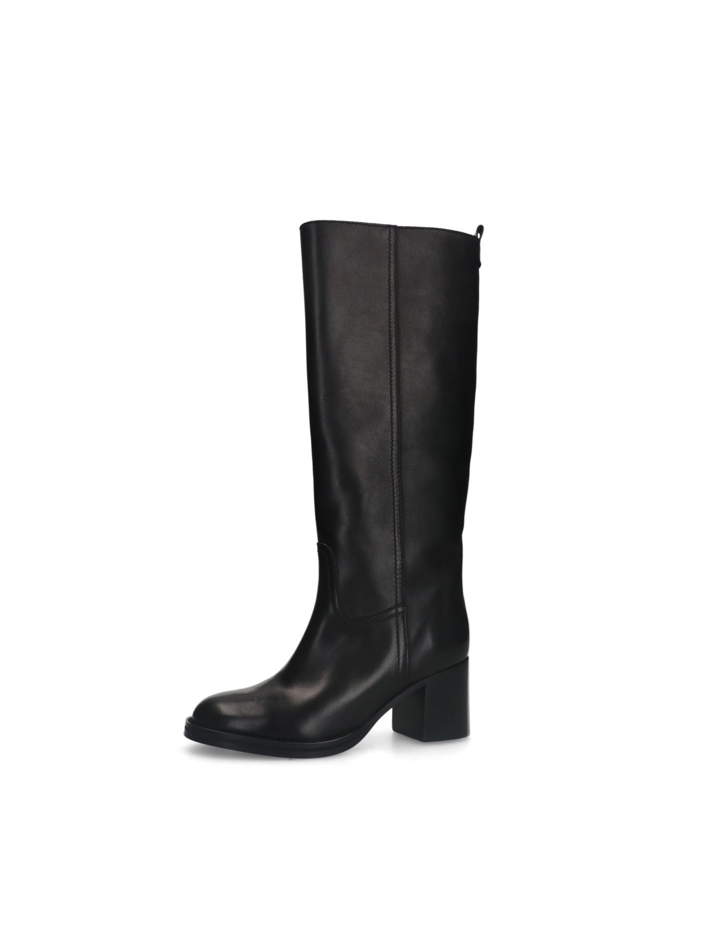 MANFIELD Stiefel in Schwarz: Vorderseite