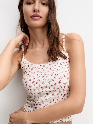 Pull&Bear Top in Weiß