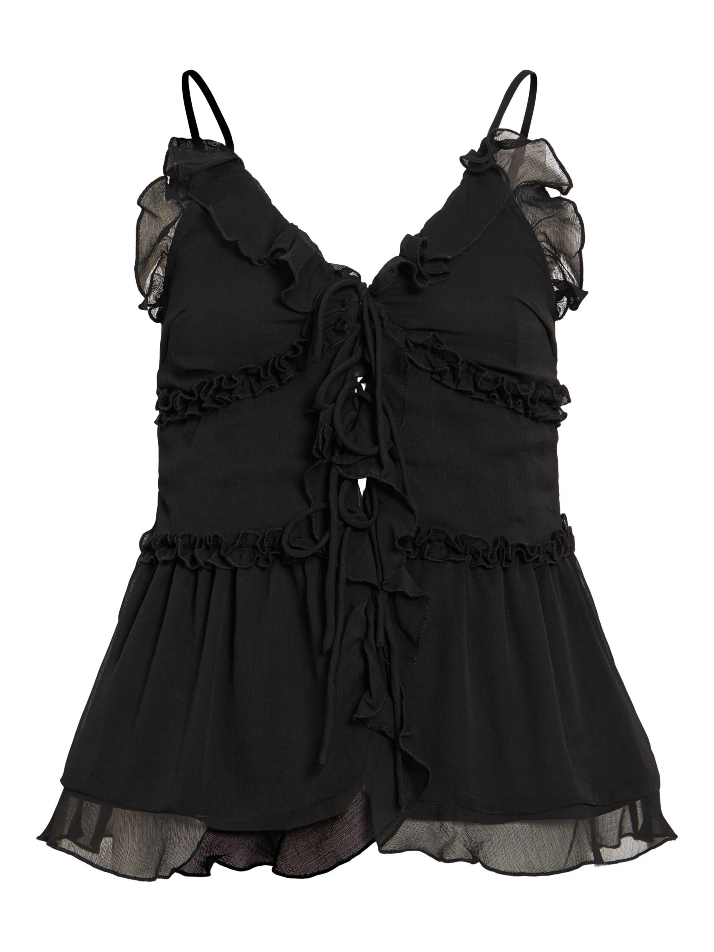 Haut 'VIFalia' VILA en noir : devant