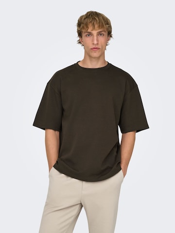 Only & Sons Bluser & t-shirts 'ONSCaspian' i brun: forside