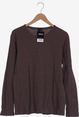 BOSS Black Shirt in XL in Brown: front