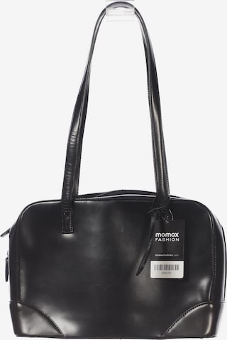 EDDIE BAUER Handtasche gross Leder One Size in Schwarz: predná strana