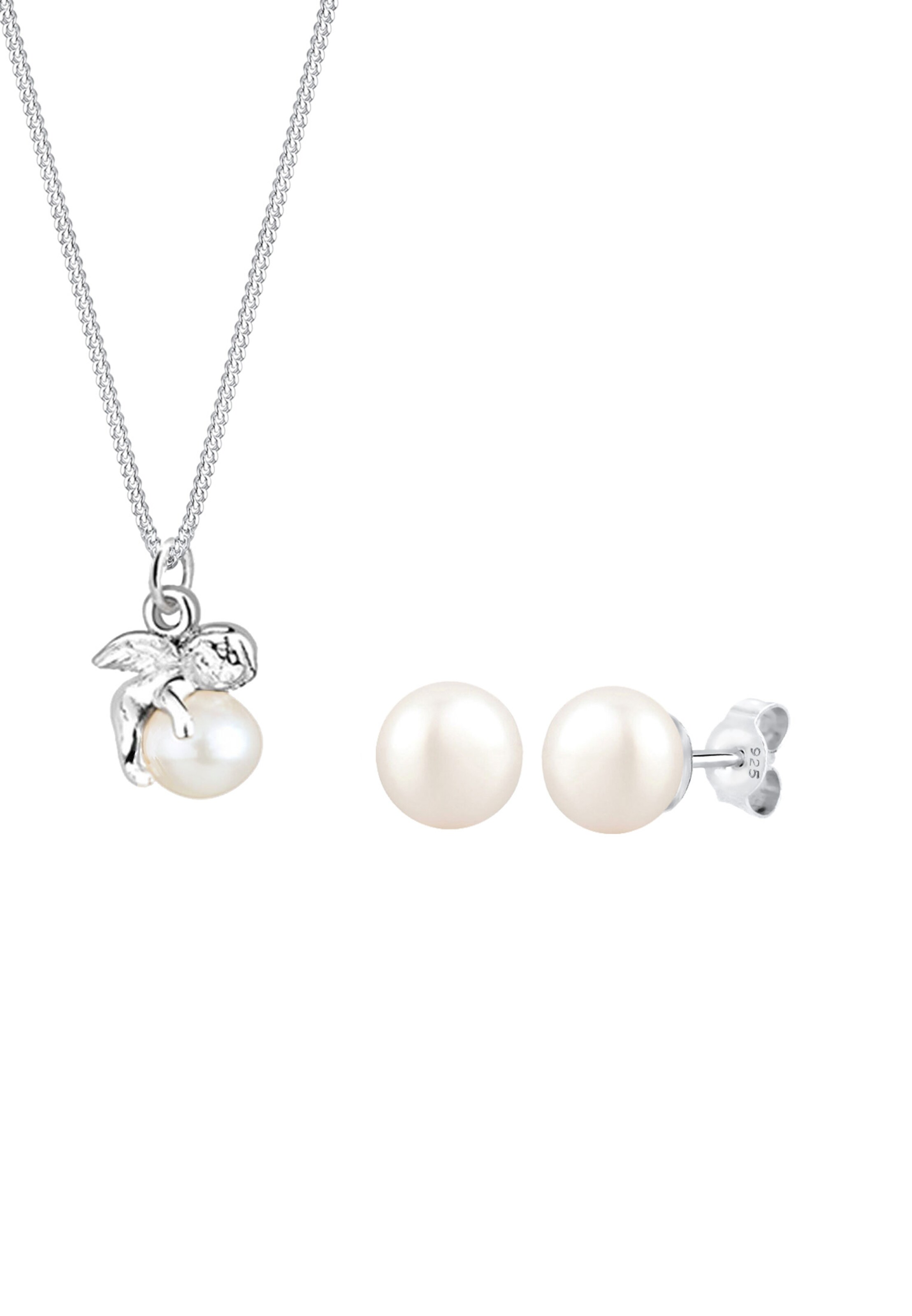 ELLI Sieraden set in Wit