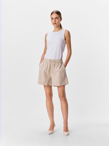 Wide Leg Pantalon 'VIGGO' OBJECT en beige