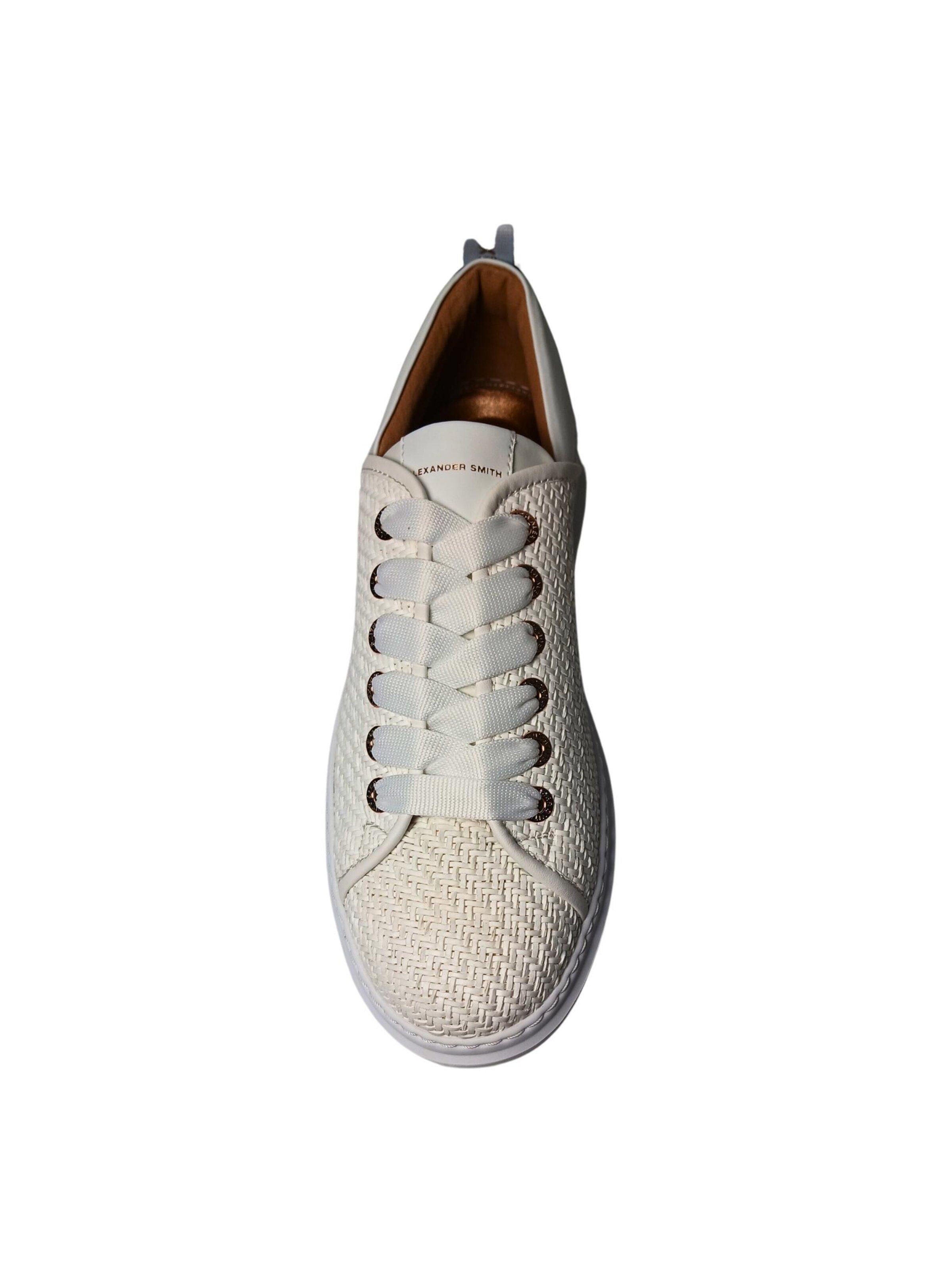 Sneaker bassa di Alexander Smith in bianco