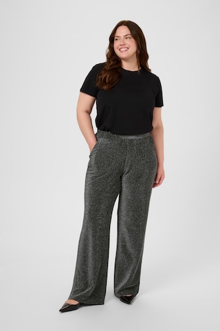Loosefit Pantalon 'KCRiana ' KAFFE CURVE en argent
