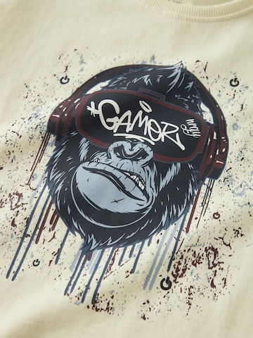 Tricou 'NKMVICTOR' de la NAME IT pe galben