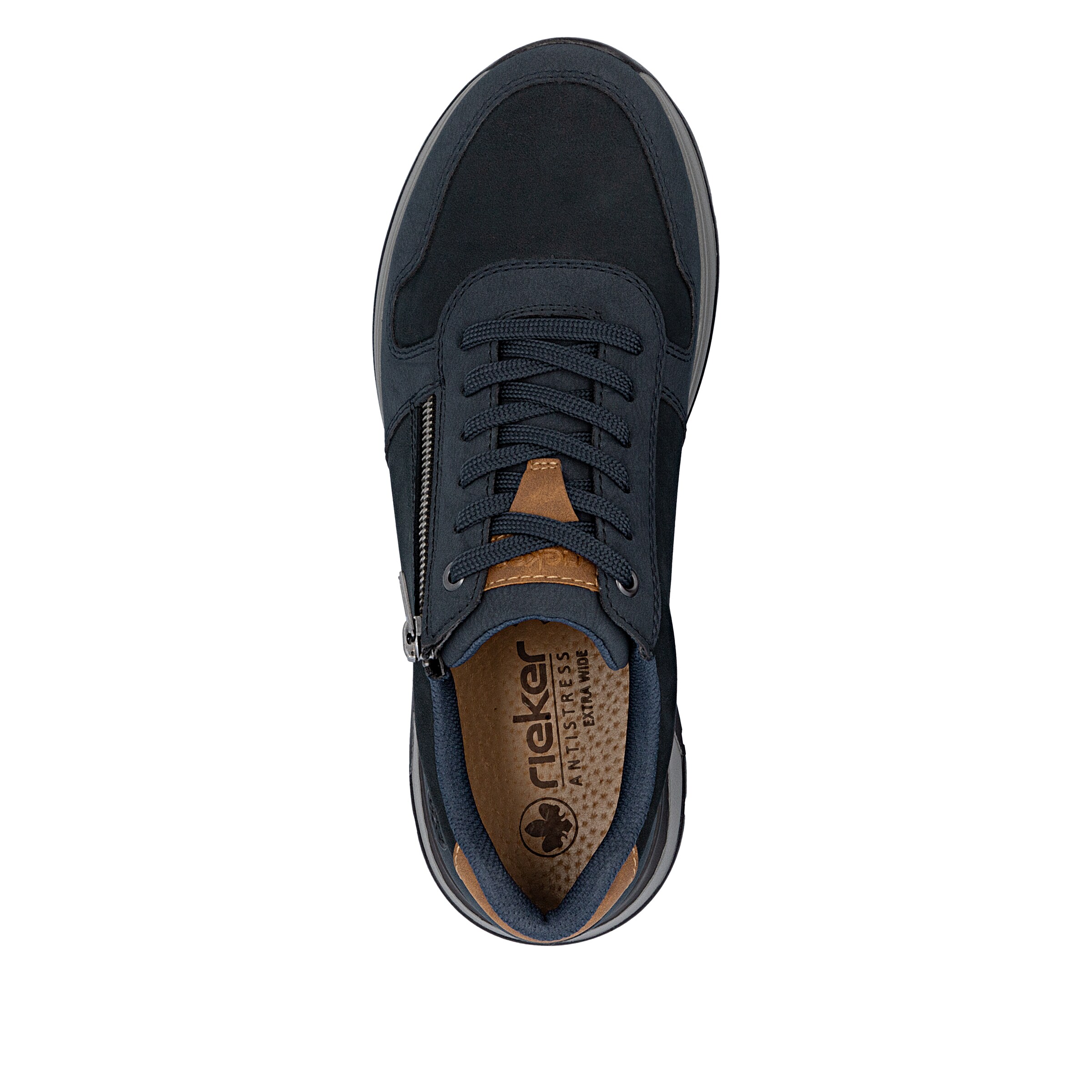 Chaussure de sport à lacets Rieker en bleu